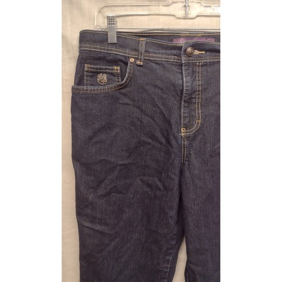 Gloria Vanderbilt Amanda Jeans Womens Size 12 Short Classic Relaxed Fit Stretch - Picture 3 of 16